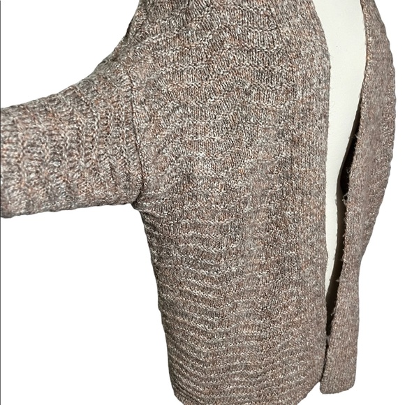Leo & Nicole cable Knit open front Cardigan - Picture 2 of 7